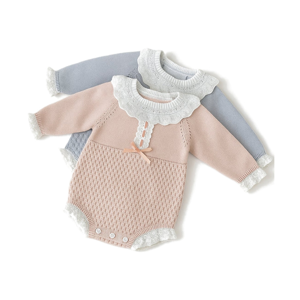 Romper Tricot Celeste