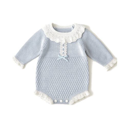 Romper Tricot Celeste