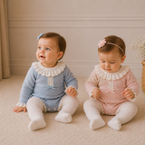 Romper Tricot Celeste