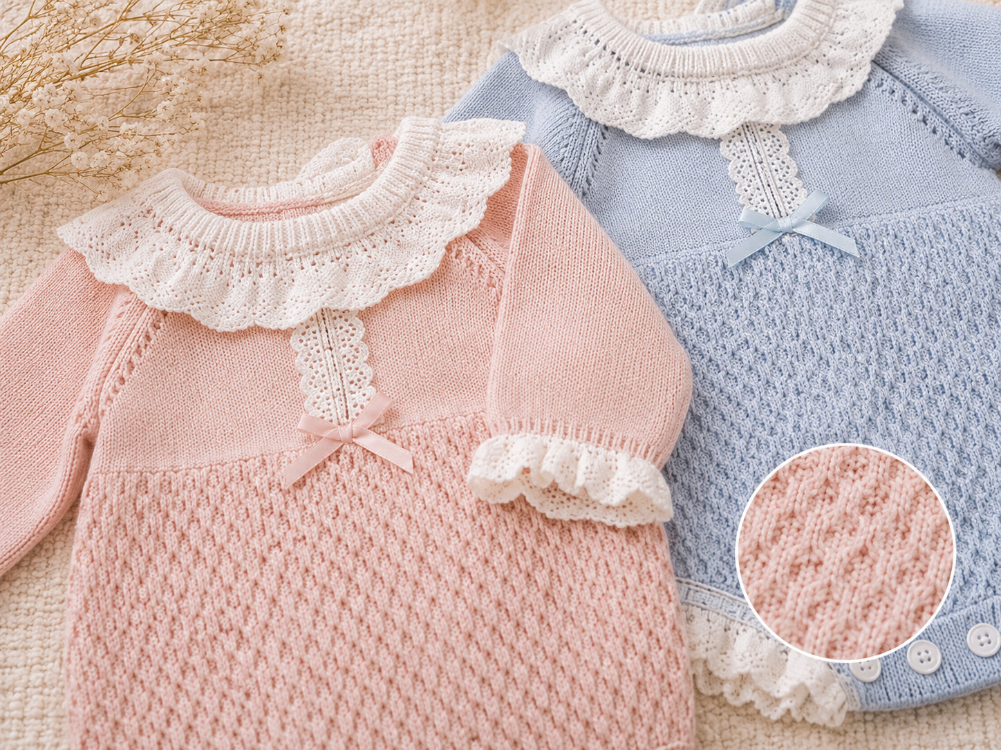 Romper Tricot Celeste